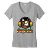 music Women's V-Neck T-Shirt