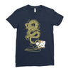dragon flavor Ladies Fitted T-Shirt