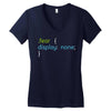 computer science Women's V-Neck T-Shirt