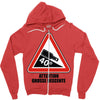 warning descent Zipper Hoodie
