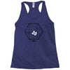 i win Racerback Tank