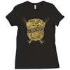 this girl is made of gun powder and lead Ladies Fitted T-Shirt