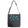 space invaders Adjustable Strap Totes