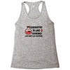 chemistry is like cooking Racerback Tank