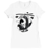 penguin pilot Ladies Fitted T-Shirt