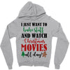 i just want to bake stuff and watch christmas movies all day Zipper Hoodie