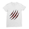 Clawed Up Ladies Fitted T-Shirt