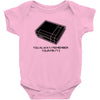 you always remember your first video arcade game gamer geek tee shirt Baby Onesie