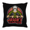horror's gym Throw Pillow
