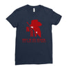 Nerv Gods In His Heaven Alls Right With The World Ladies Fitted T-Shirt