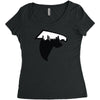 atlanta skyline falcons logo Women's Triblend Scoop T-shirt