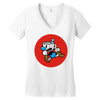 mugman Women's V-Neck T-Shirt