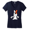 reksio bajki prl poland koszulka Women's V-Neck T-Shirt