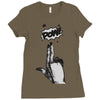 pow Ladies Fitted T-Shirt