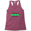 i'm just waiting for aliens to abduct me Racerback Tank