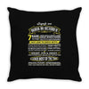 Legends Are Born In October Throw Pillow