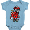 apple a day Baby Bodysuit