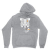 pregnant skeleton baby costume halloween maternity ninja ladies Hoodie
