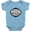 betelgeuse bio exorcist t shirt Baby Onesie