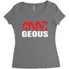 goes geous Women's Triblend Scoop T-shirt