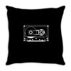 audio cassette 80's 90's party hip hop nostalgia retro Throw Pillow