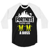 Floss Like A Boss 3/4 Sleeve Shirt