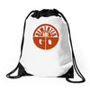 demented are go band logo screen printed Drawstring Bags