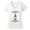 Drinking Buddies Women's V-Neck T-Shirt
