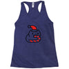 candy cane cat Racerback Tank