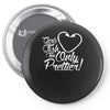 girls fish too only prettier Pin-back button