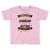 Super Cool Grandson Of A Freaking Awesome Mother Toddler T-shirt