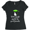 My Neighbor Totoro Women's Triblend Scoop T-shirt
