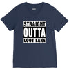 straight outta loot lake V-Neck Tee