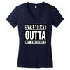 straight outta my twenties Women's V-Neck T-Shirt
