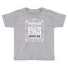 vintage made in 1965 perfectly aged a living legend Toddler T-shirt