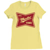 it's mueller time Ladies Fitted T-Shirt