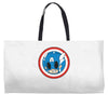 angry captain Weekender Totes