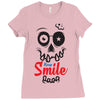 keep smile Ladies Fitted T-Shirt