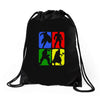 4 Super Hero Drawstring Bags