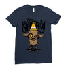 stay squirrely Ladies Fitted T-Shirt
