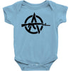gun logo Baby Bodysuit