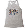 strange bffs Racerback Tank