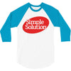 simpe solution 3/4 Sleeve Shirt