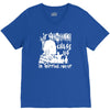 if zombies chase us im tripping you up V-Neck Tee