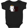 purr evil 2 Baby Bodysuit