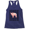 oh my god pig Racerback Tank