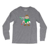 breaking bricks Long Sleeve Shirts
