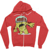 zombie monster2 Zipper Hoodie