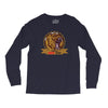danger angry bear Long Sleeve Shirts