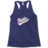 shhh nobody cares Racerback Tank